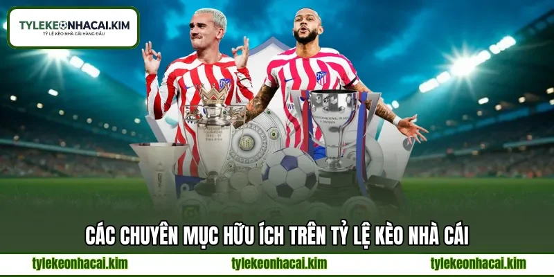 Các chuyên mục hữu ích trên tỷ lệ kèo nhà cái Các chuyên mục hữu ích trên tỷ lệ kèo nhà cái