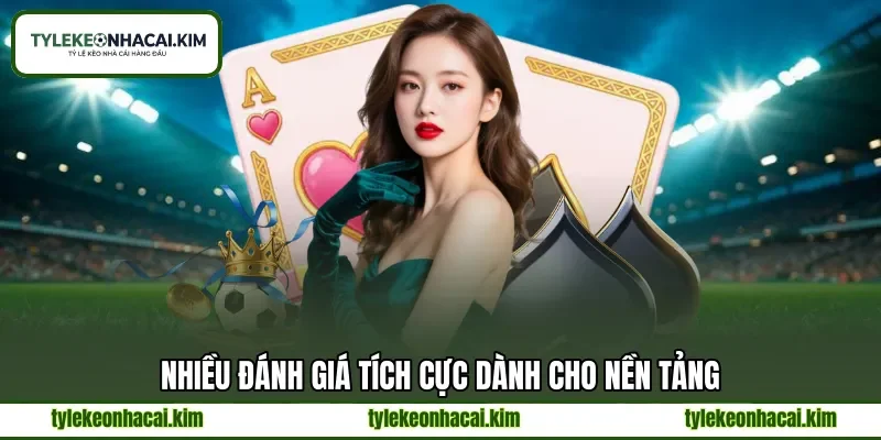 Nhiều đánh giá tích cực dành cho nền tảng