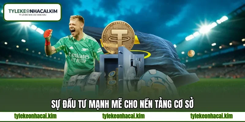 Sự đầu tư mạnh mẽ cho nền tảng cơ sở